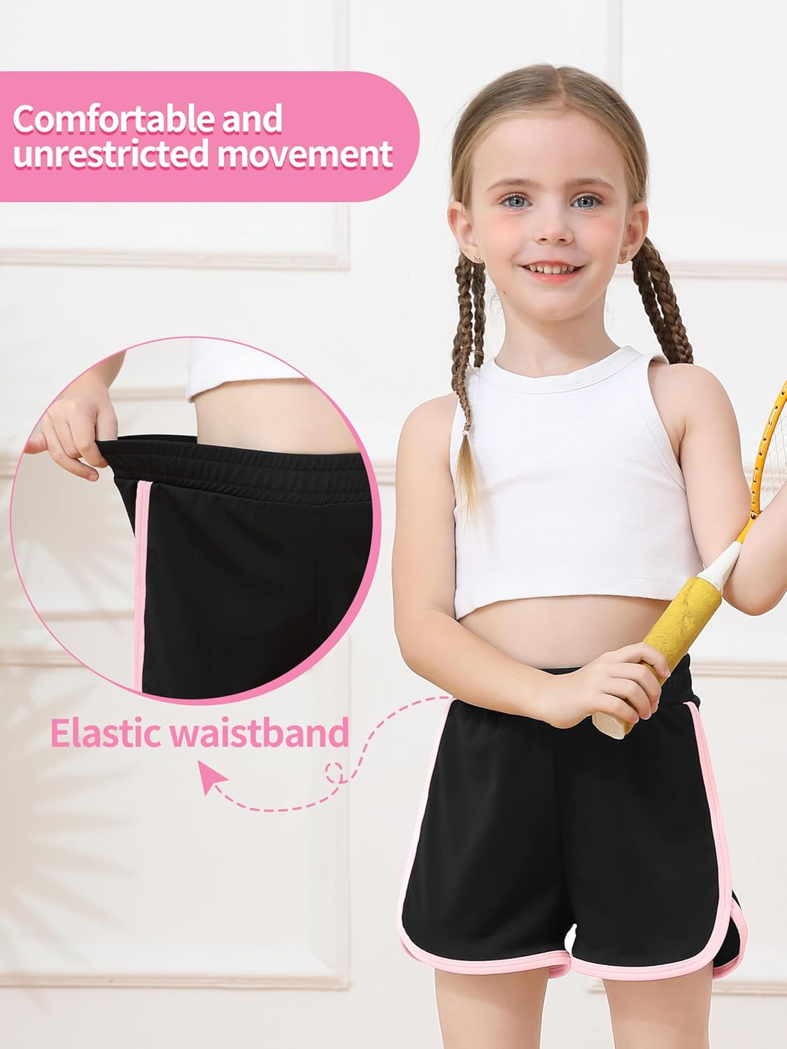 Super comfy toddler running shorts
