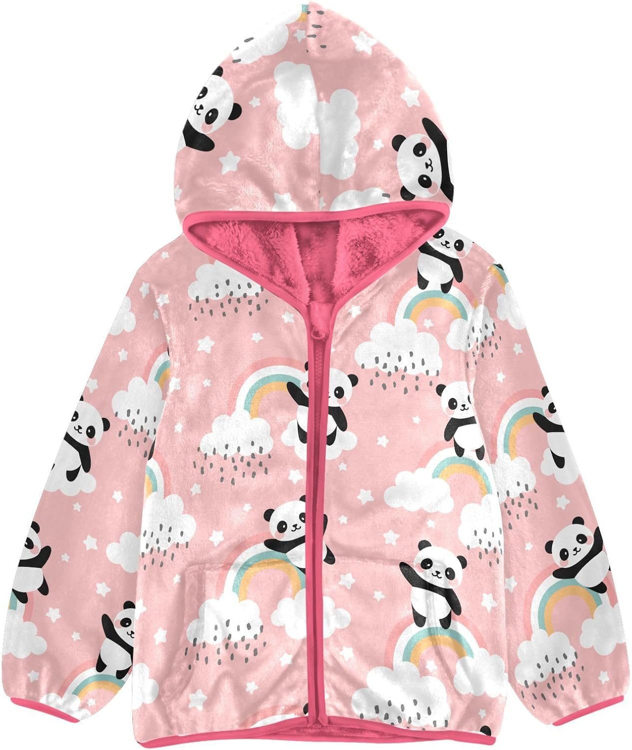 Aflyko Girls Fleece Jacket Soft Warm