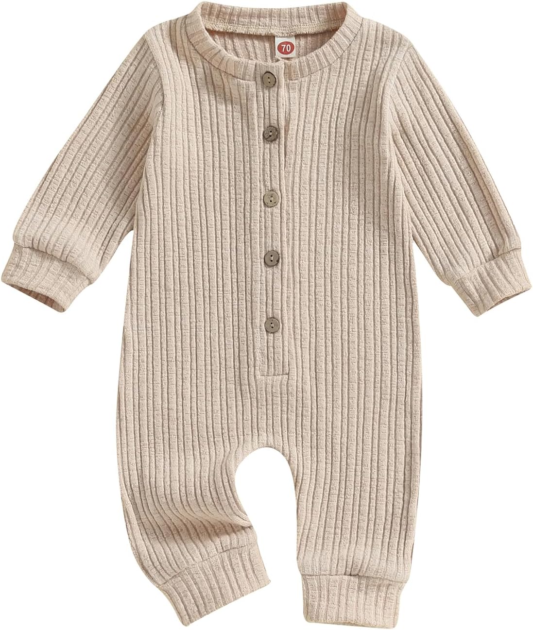 Adorable Itxt Romper for Newborn Button Jumpsuit Baby Girl Boy