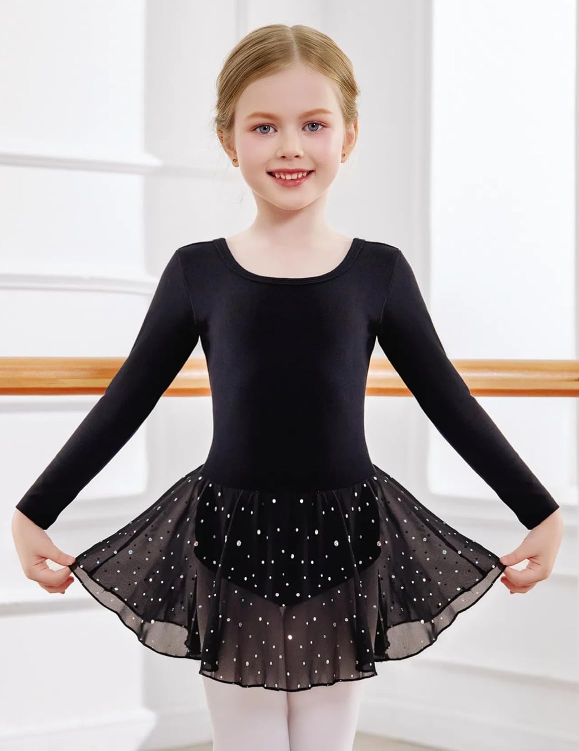 Chic Cozy Dance rebel-Leotard Set