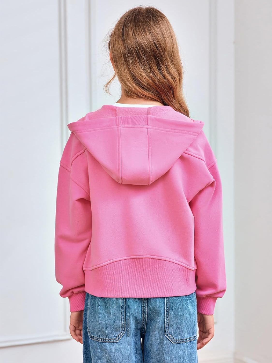 Meikulo Girls Zip Up Hoodie - Soft and Stylish comfortable22700