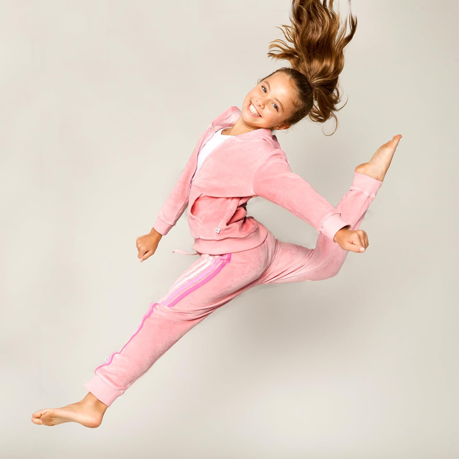 HonestBaby Organic Cotton Velour Tracksuit Set
