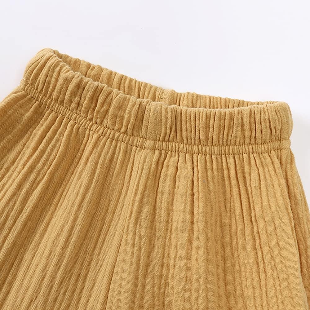 Stylish 3-Pack Elastic Waist Pants