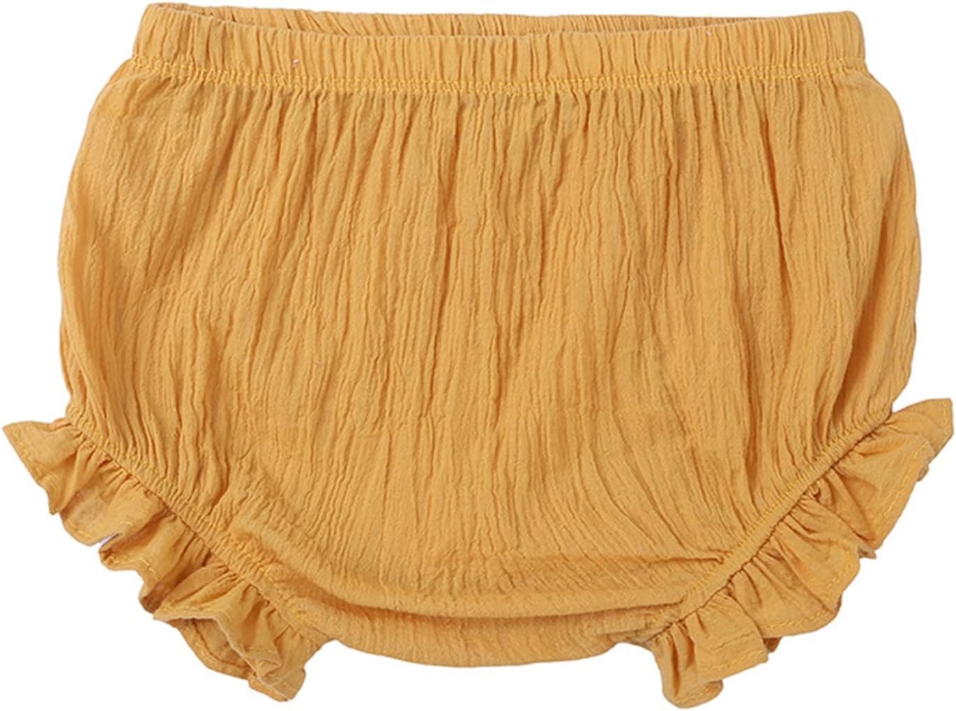 Cotton Linen Blend Bubble Shorts
