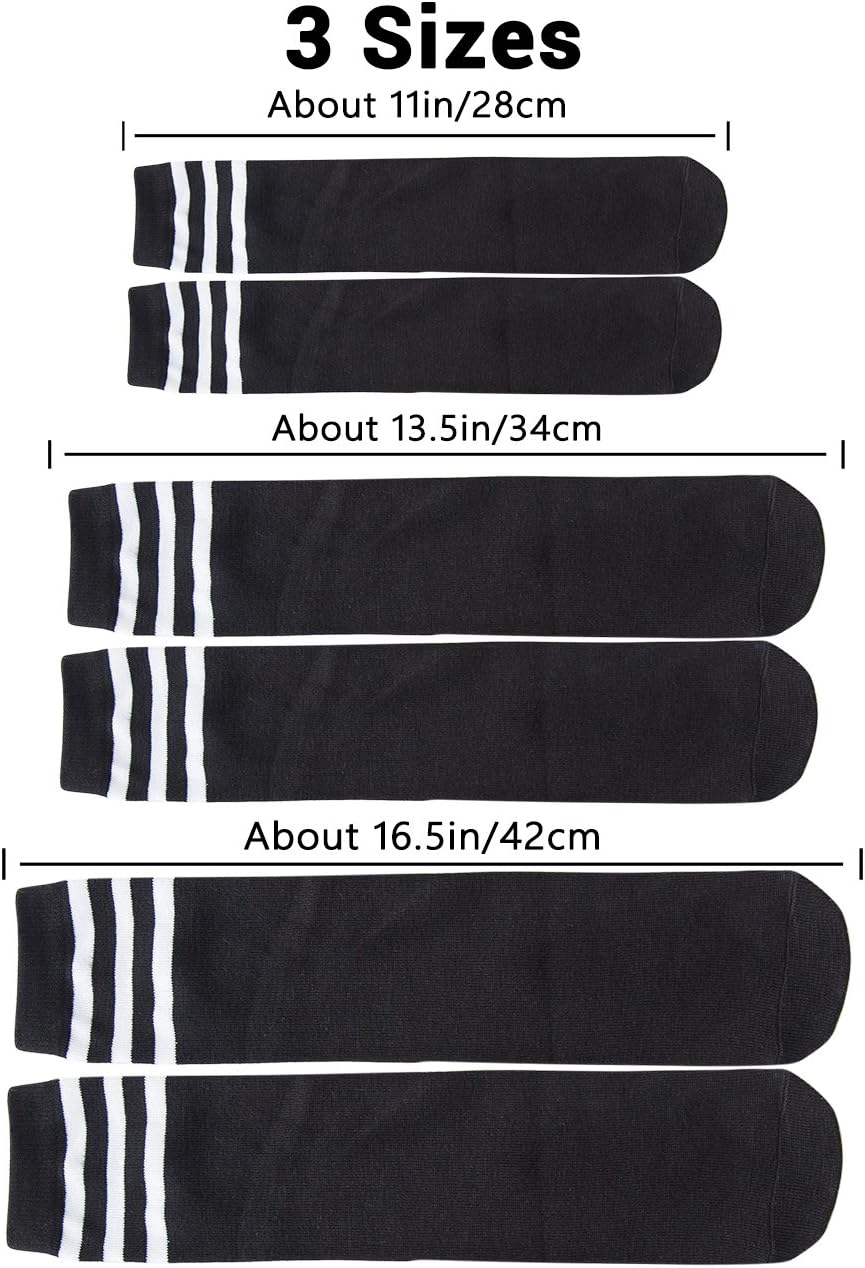 TOCONFFON Soft and Reliable Knee-High Socks for Kids
