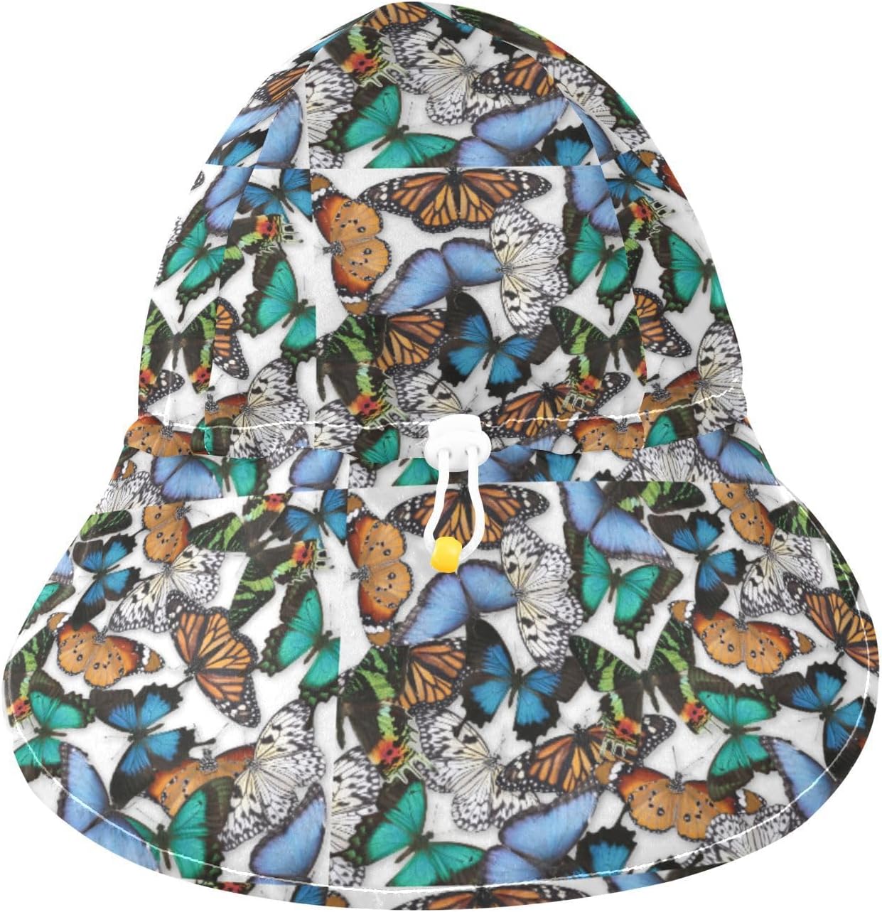 Adjustable Toddler Sun Hat for Girls Boys