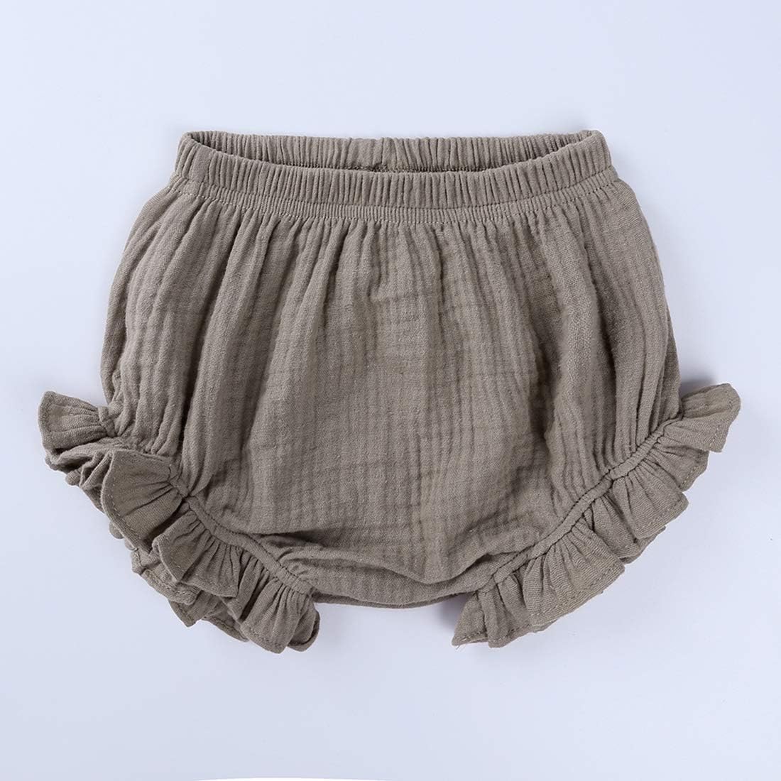 ZFTTZYMX Baby Girls Ruffle Bloomer Shorts Diaper Cover
