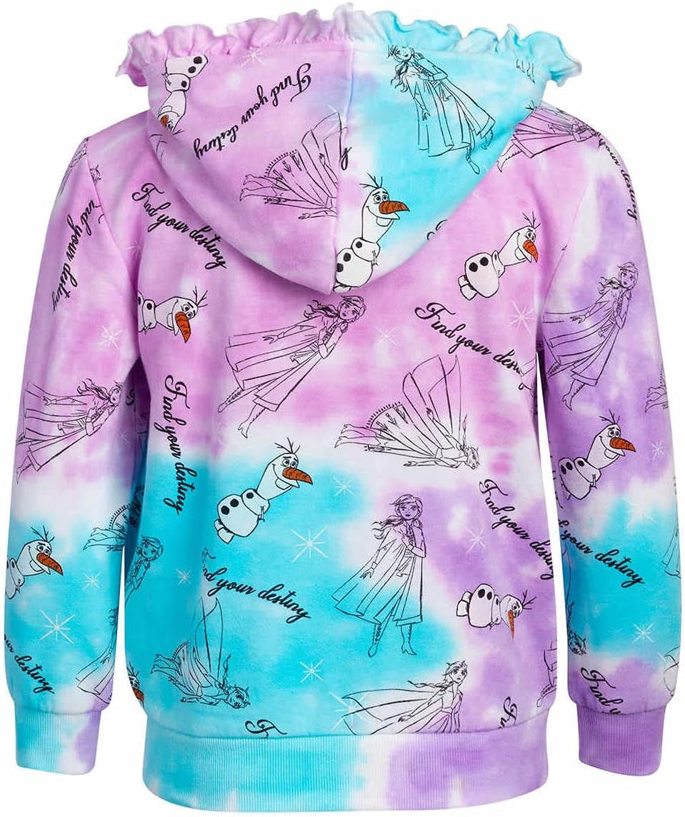 Disney Girls 3-Piece Frozen Fleece Set Cozy Kids Clothing Set