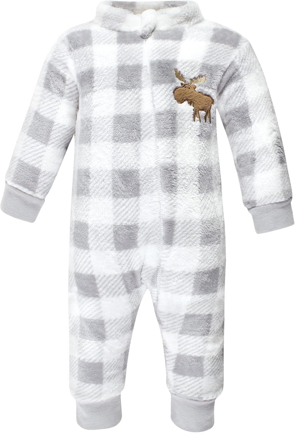Comfy Hudson Baby Baby Girl Plush Jumpsuits