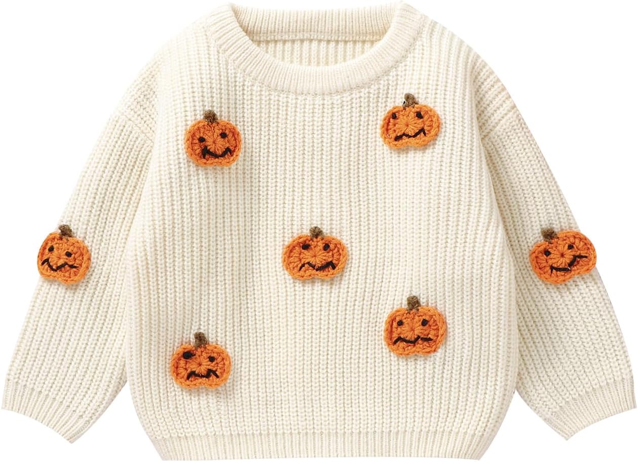 Halloween Trick or Treat Perfect Baby Sweater