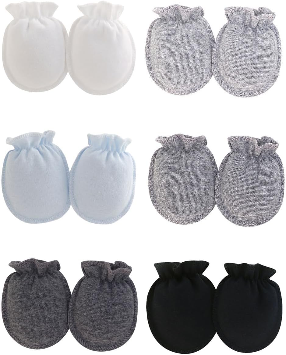 Cute Baby No Scratch Mittens