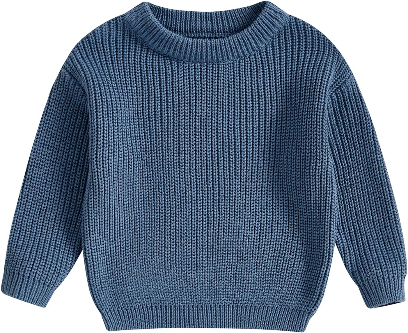 Karwuiio Toddler Chunky Knit Sweater - Soft Warm Perfect for Winter