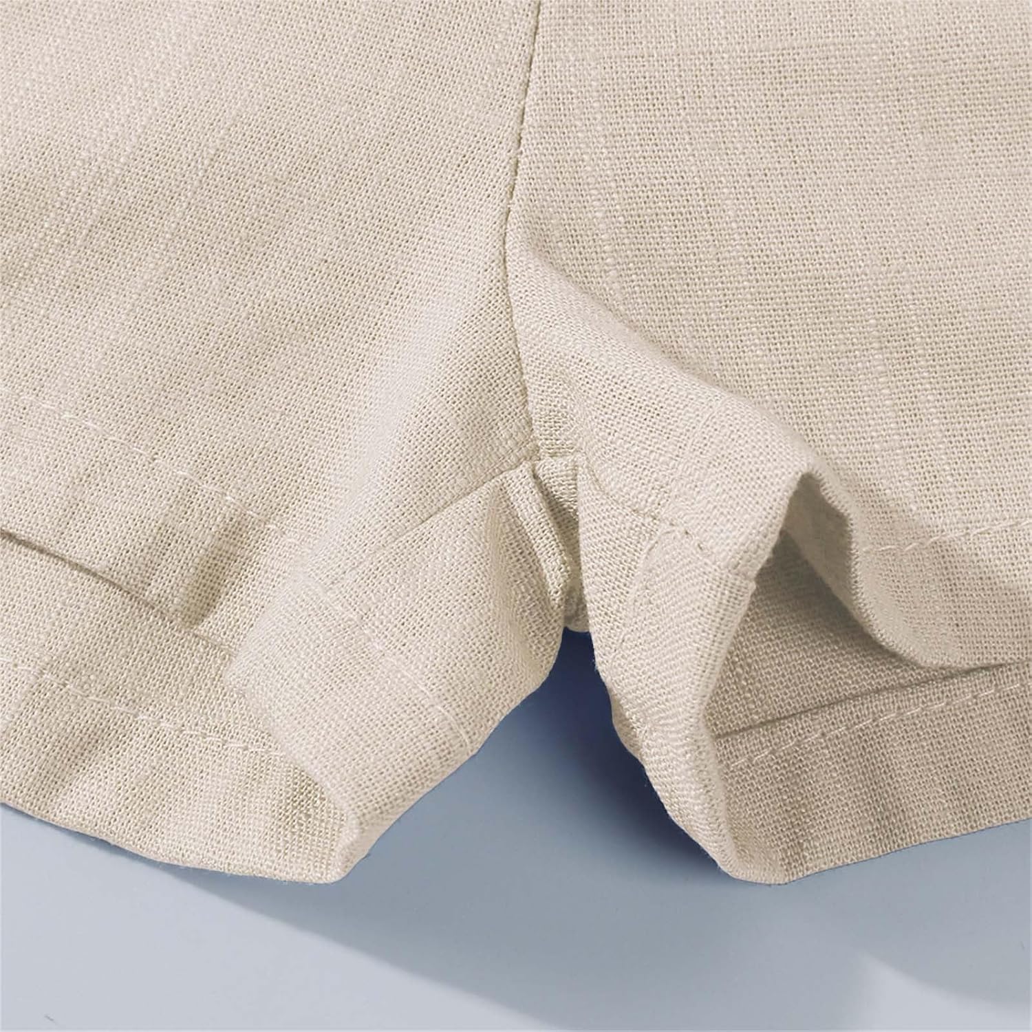 Cotton Linen Baby Jumpsuit