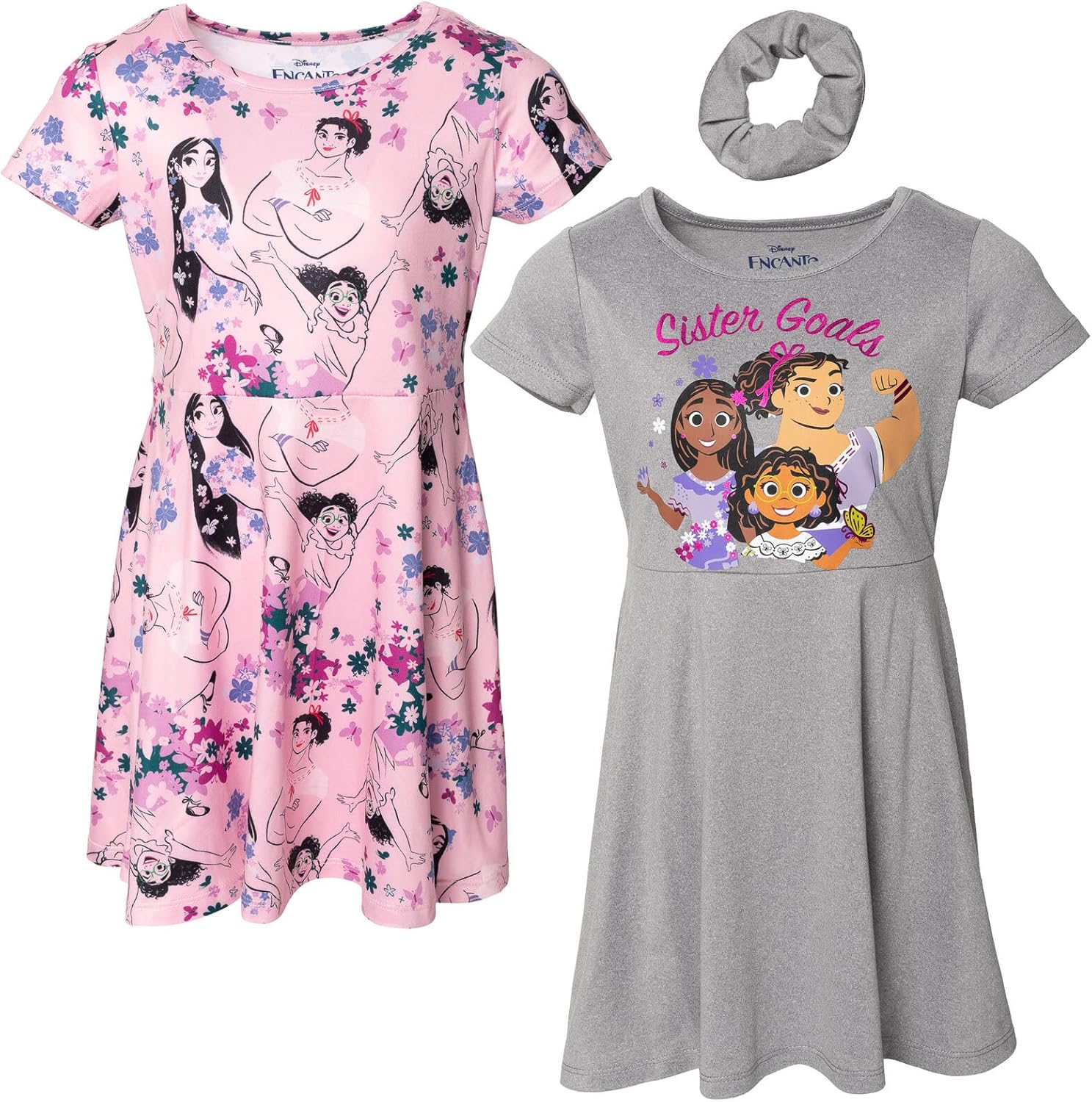 Disney Encanto Skater Dress with Scrunchie for Kids
