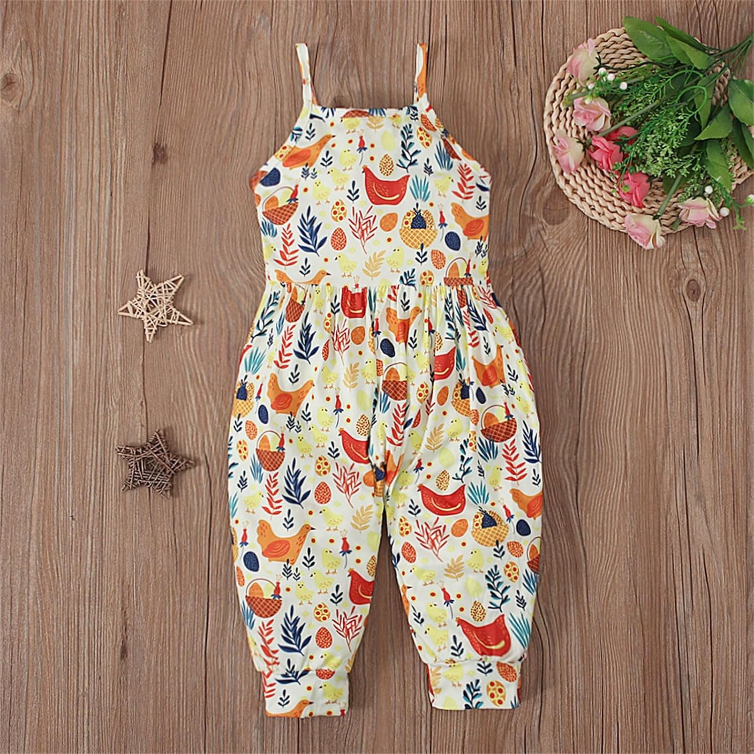 Stylish and fun Easter Romper for Baby