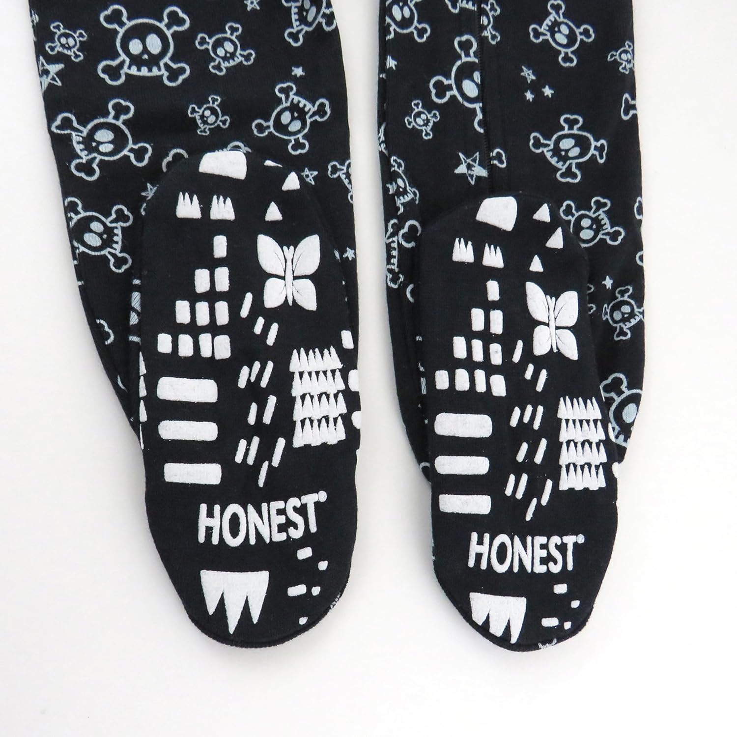 Organic Cotton PJs HonestBaby Non-Slip Footed Pjs