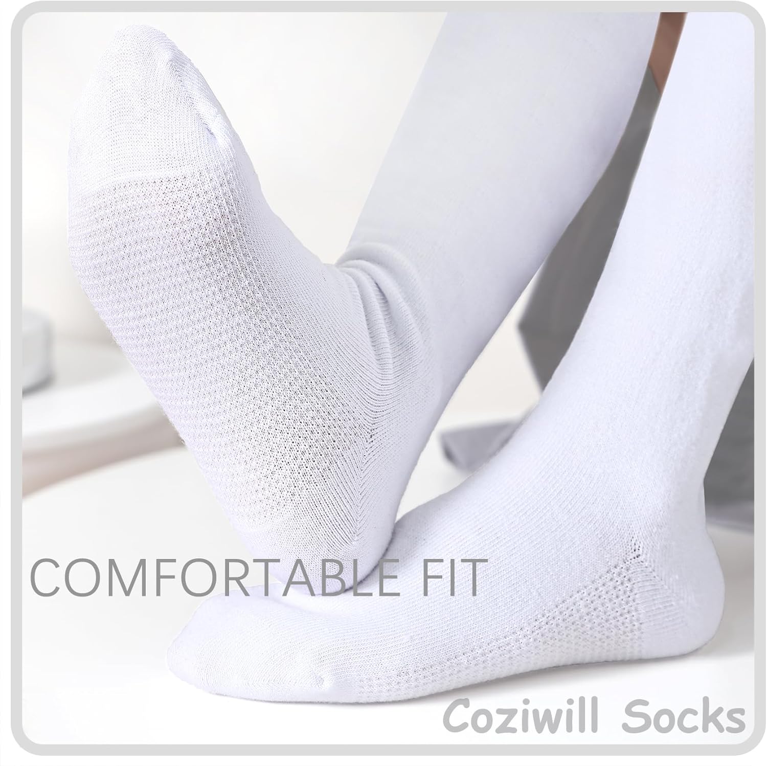 Coziwill Knee High Socks Comfortable Stylish for School More