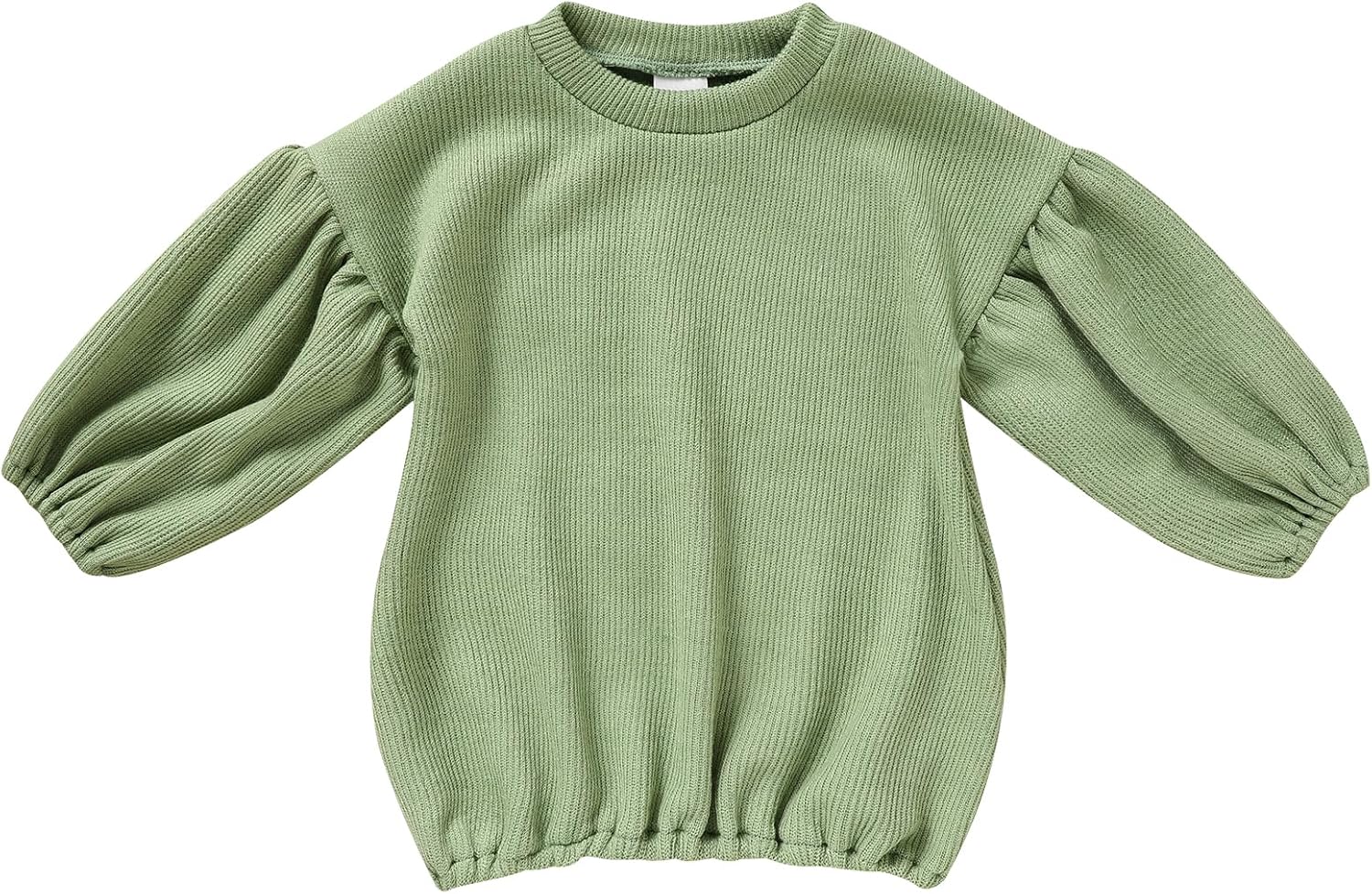 Loose Long Sleeve Casual Sweater for Baby Girls