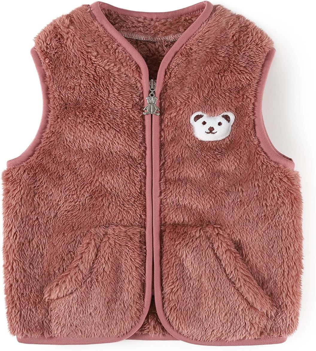 Adarl Vulnerable Winter Fleece Vest for Babies