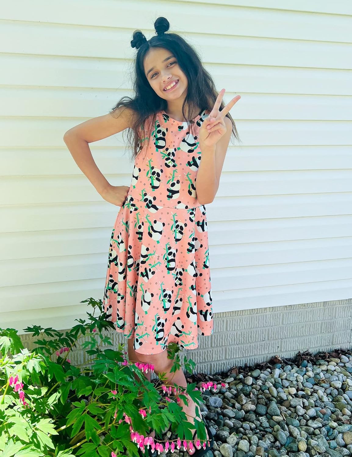 BFUSTYLE Girls Casual Sleeveless Sundress