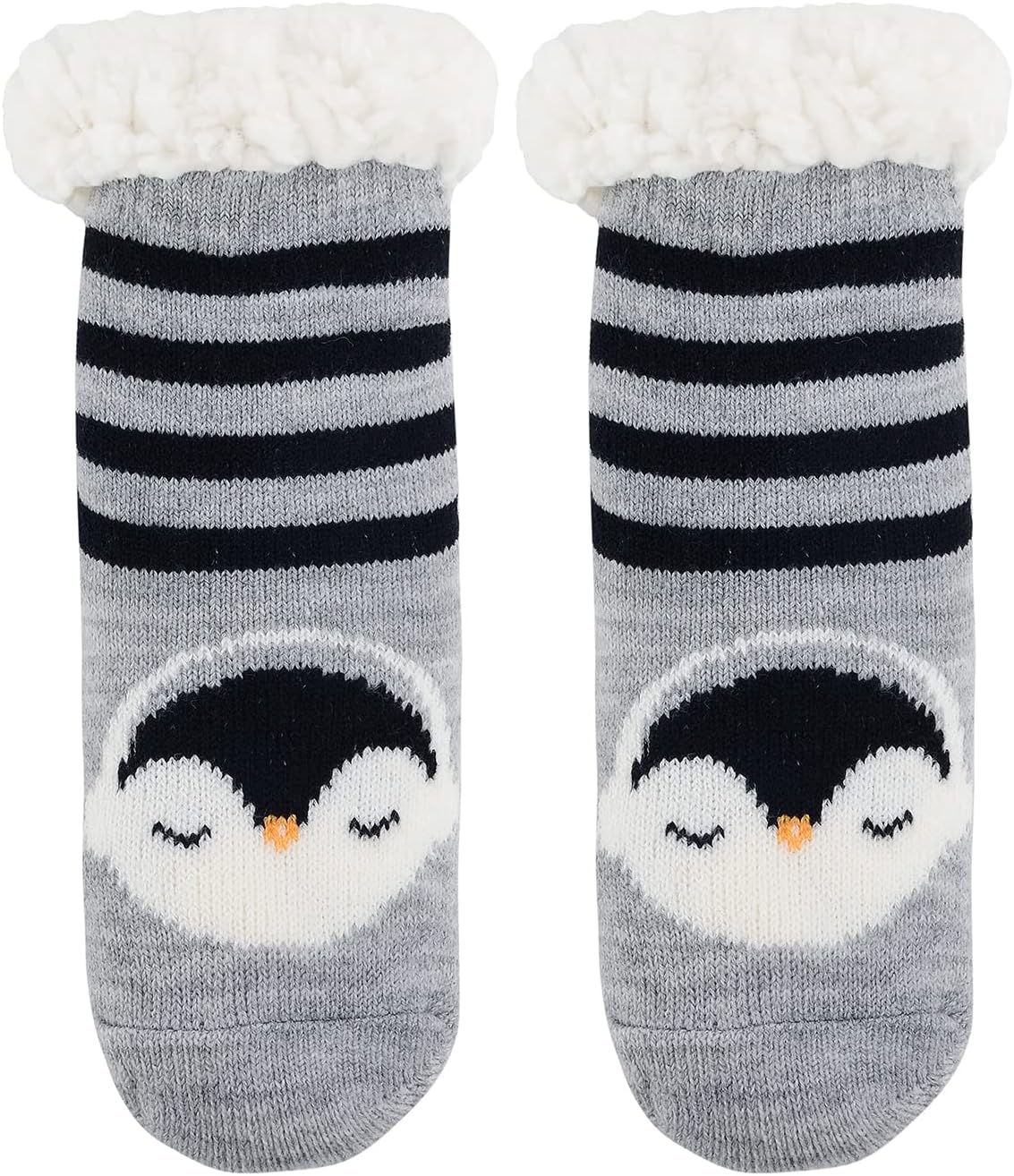 Warm Cozy Fuzzy Socks for Kids Non-Skid Fall-Winter Protein Gift