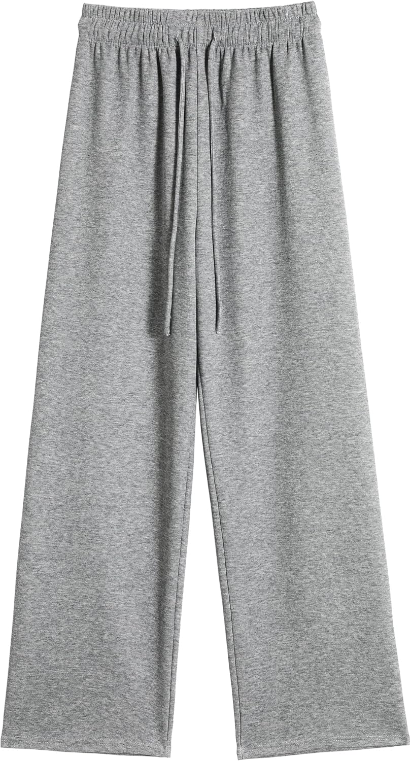 Kiench Teens Girls High-Waisted Drawstring Sweatpants