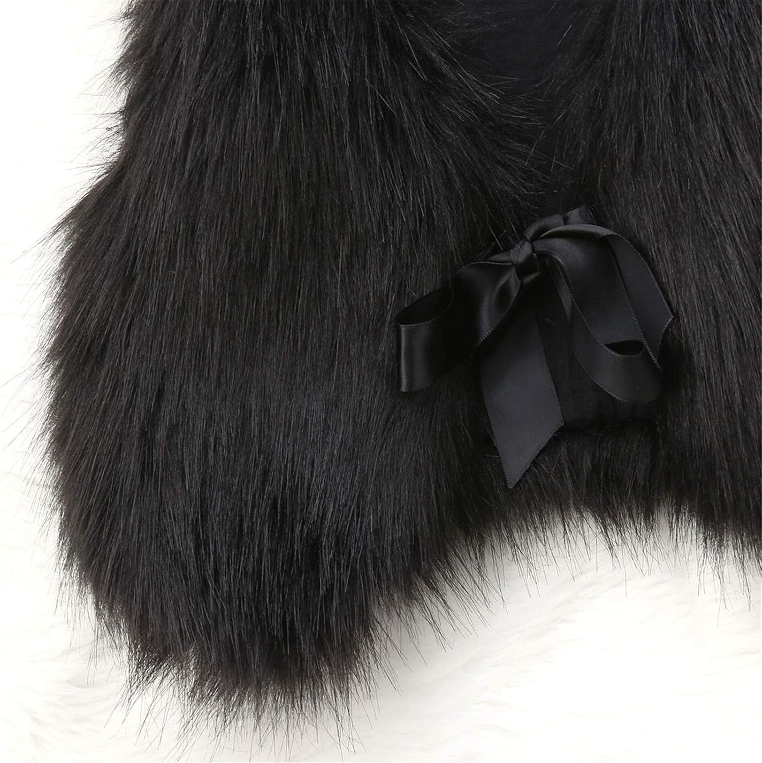 Girls Winter Cozy Faux Fur Vest