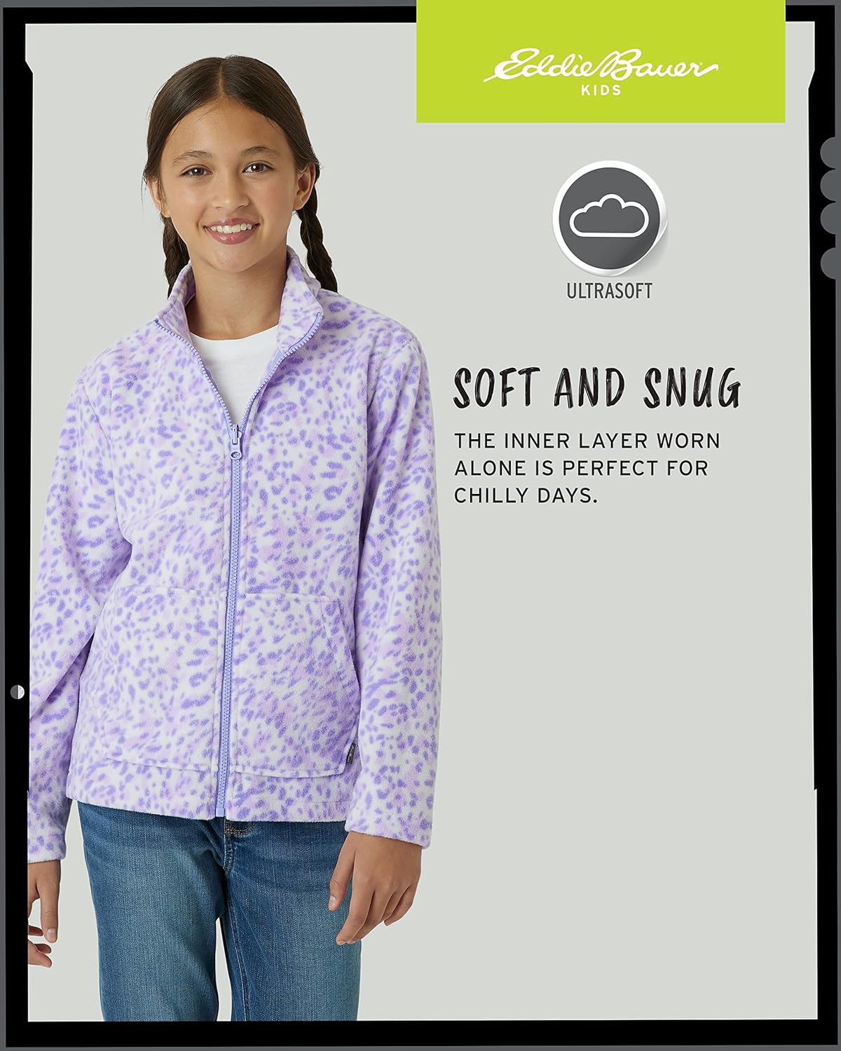 Eddie Bauer Girls 3-in-1 Waterproof Jacket