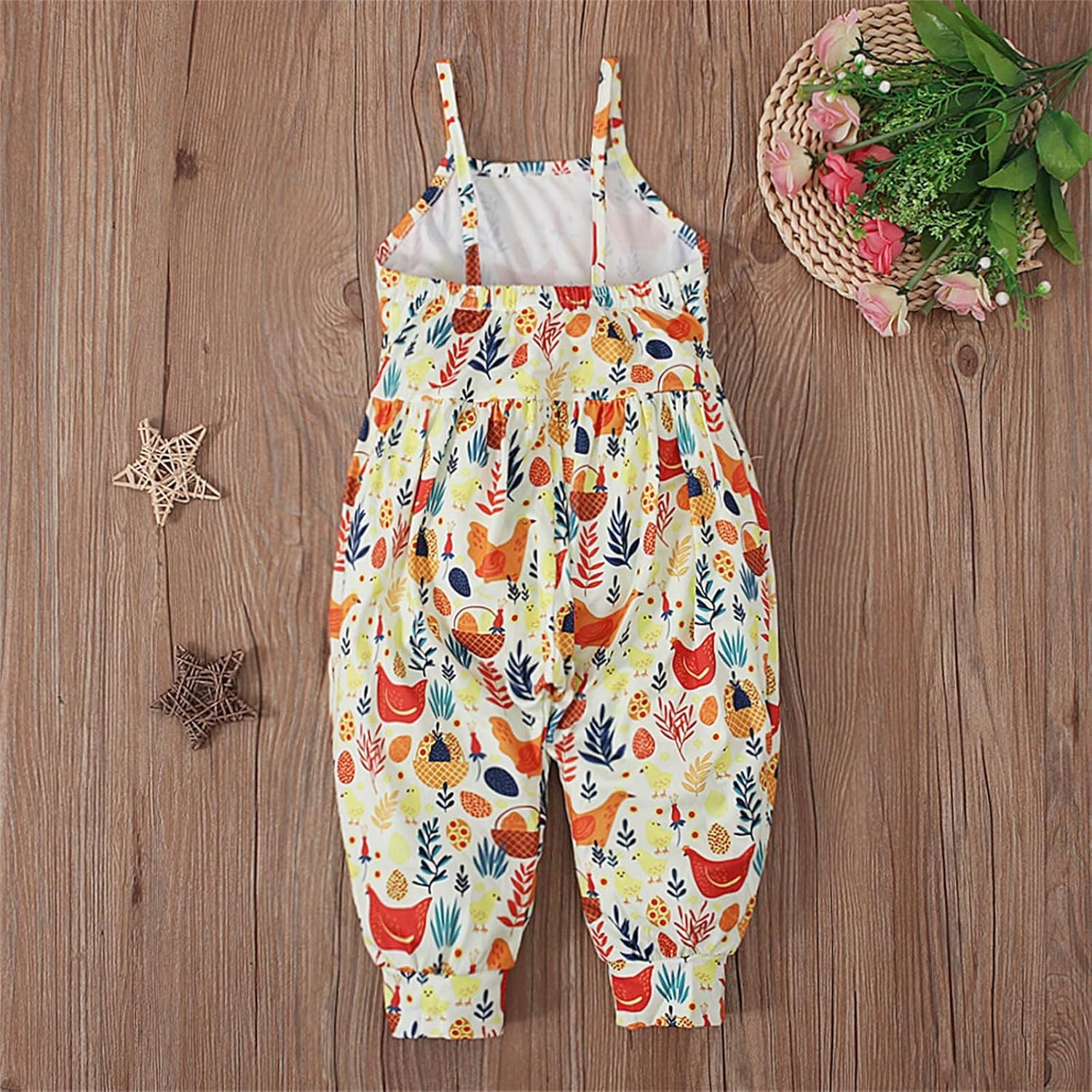 Stylish and fun Easter Romper for Baby