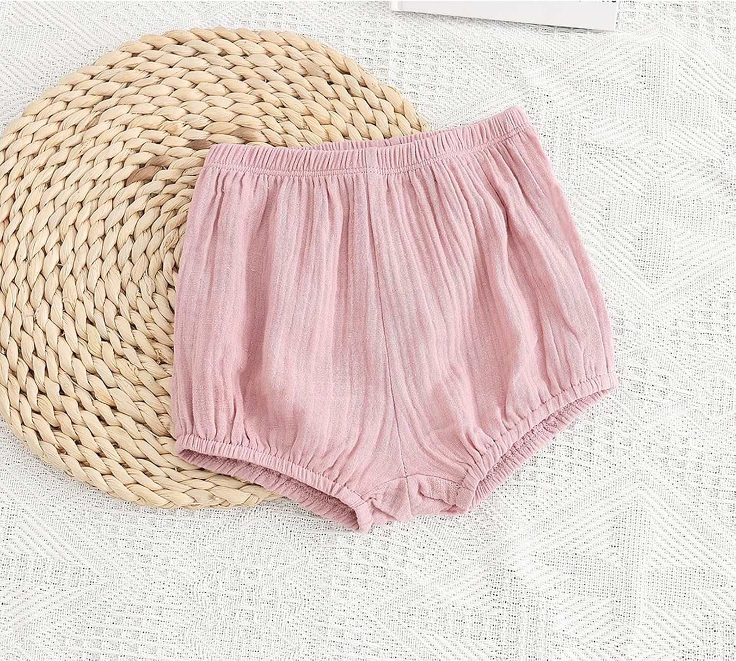 Cotton Linen Bloomers for Babies