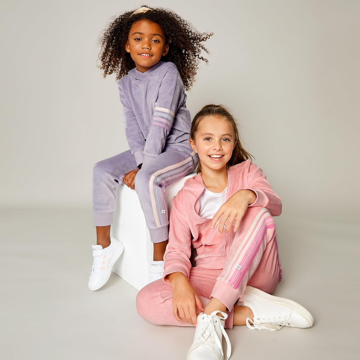 HonestBaby Organic Cotton Velour Tracksuit Set