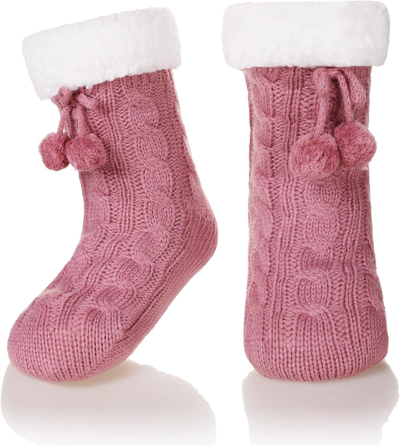 SeeyAN Kids Fuzzy Slipper Socks
