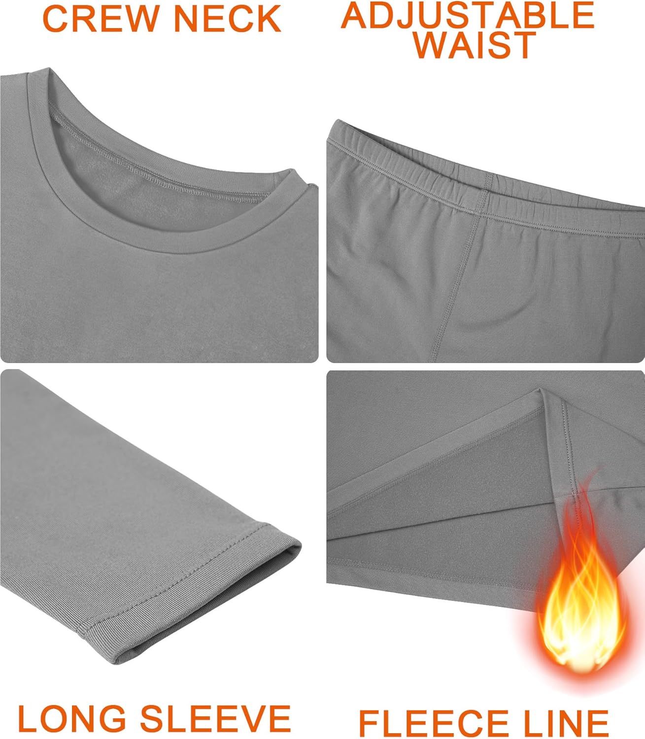 Warm Thermal Underwear for Kids