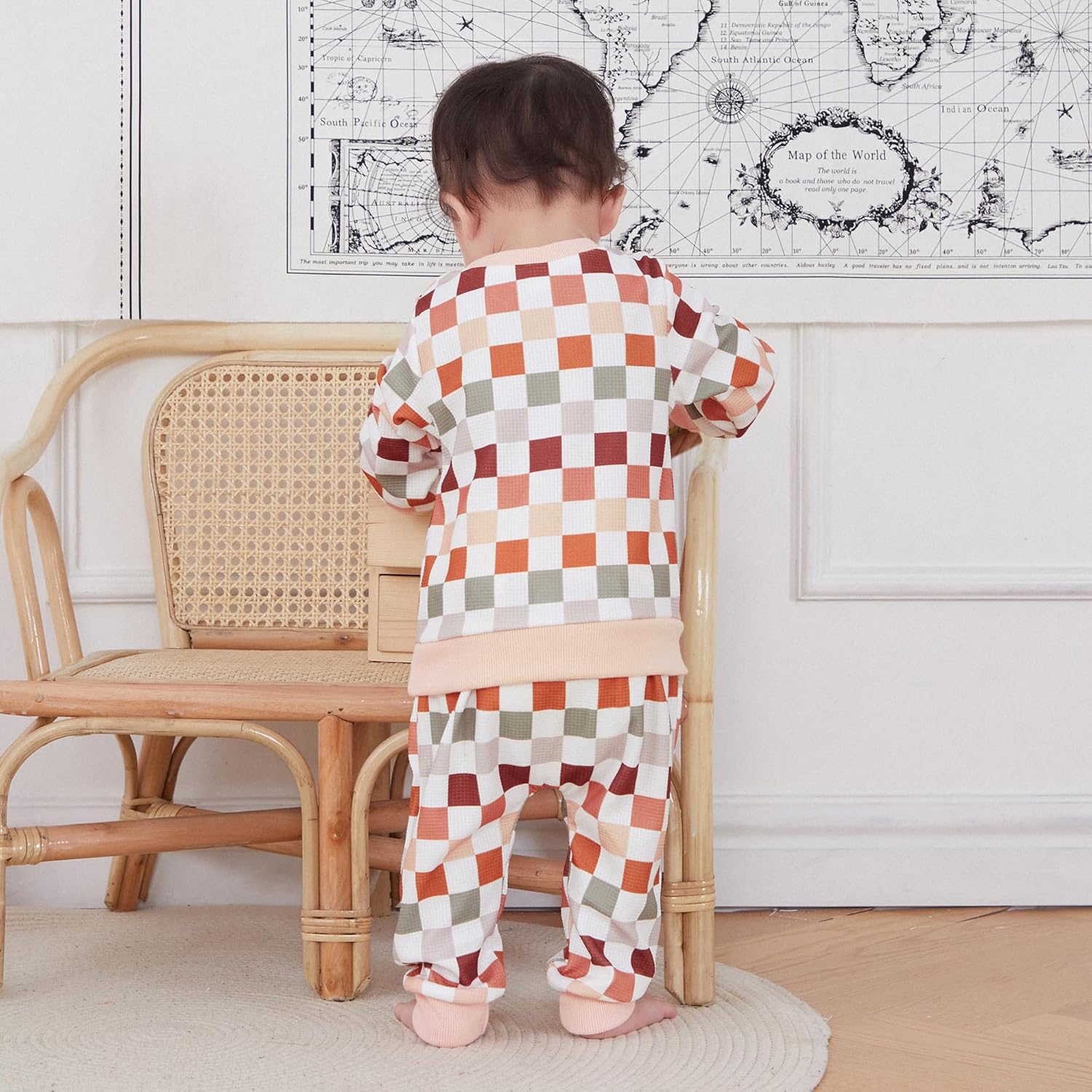 Stylish Baby Outfit - Check