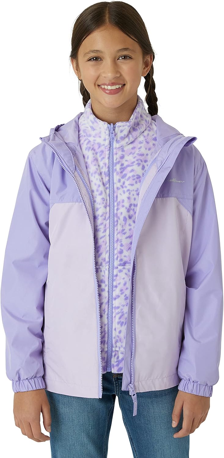 Eddie Bauer Girls 3-in-1 Waterproof Jacket
