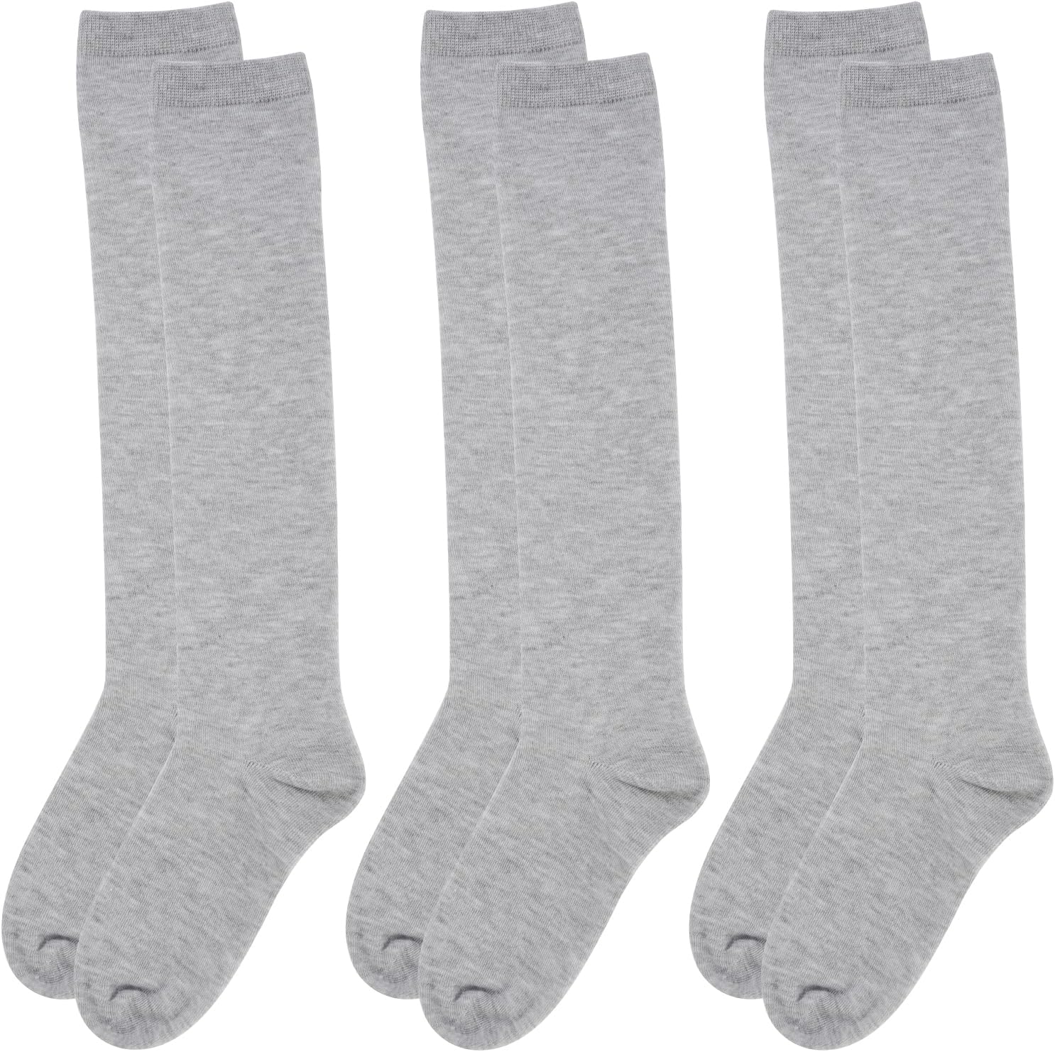 Dxhycc - Soft Cotton Knee-High Socks for Girls - Comfortable Stylish