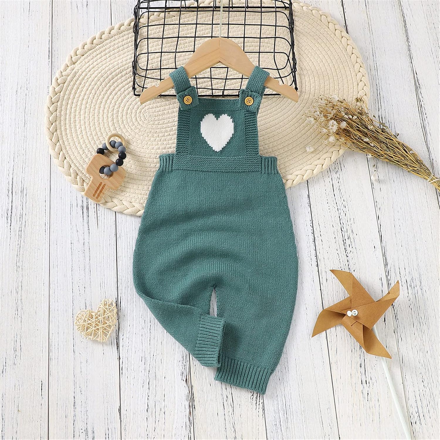 Heart Pattern Romper for Baby