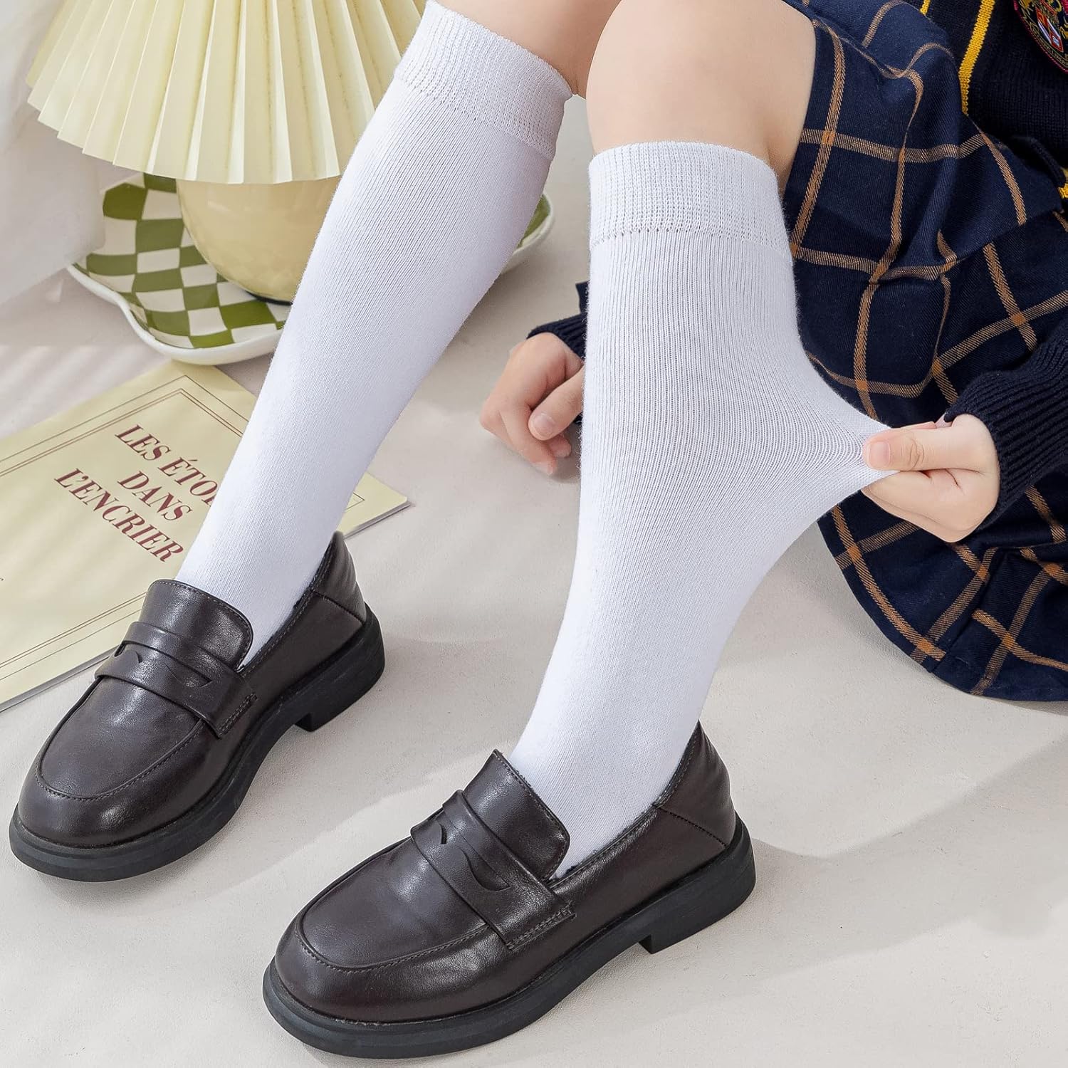 Girls Uniform Socks Set