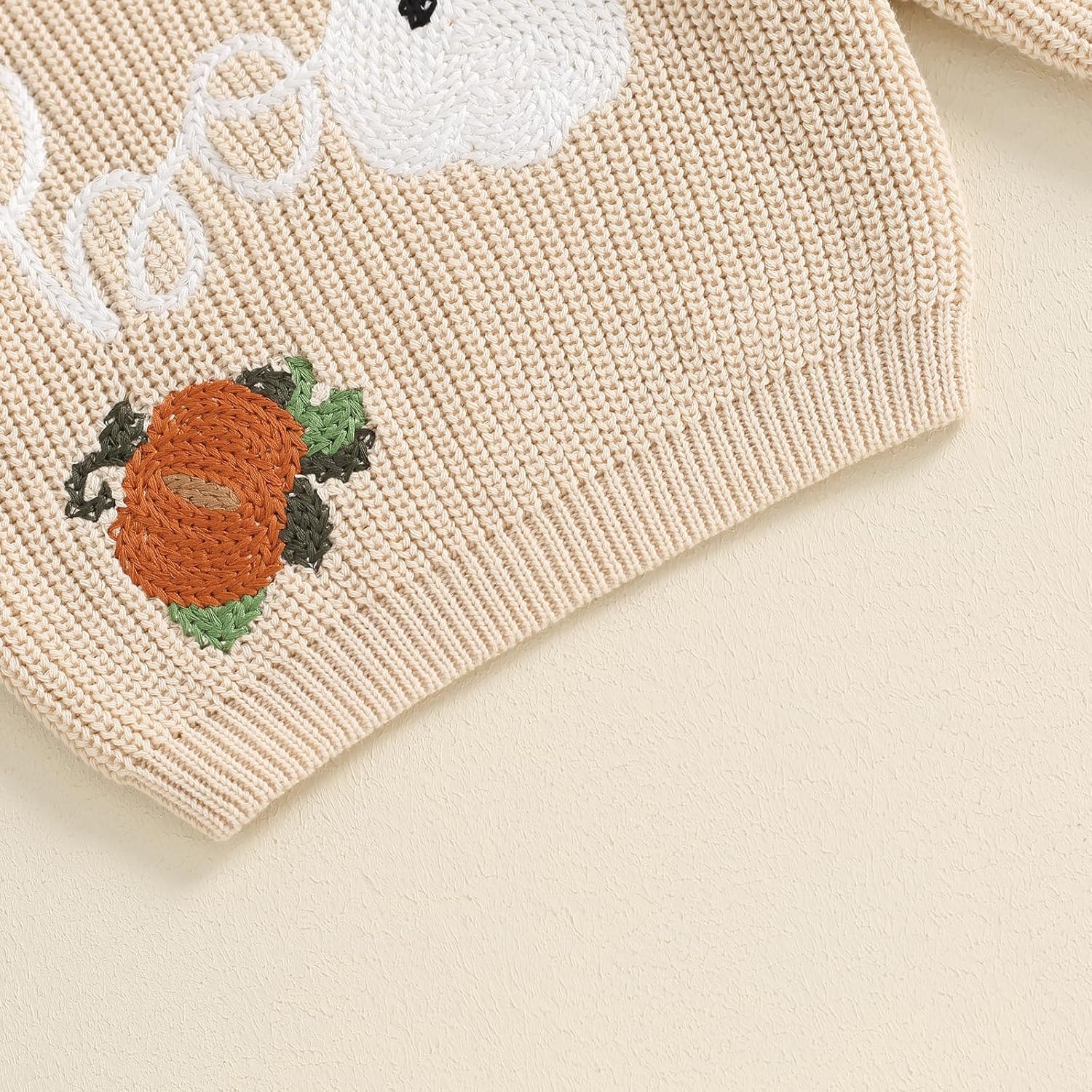 Halloween Toddler Outfit Knit Sweater Set