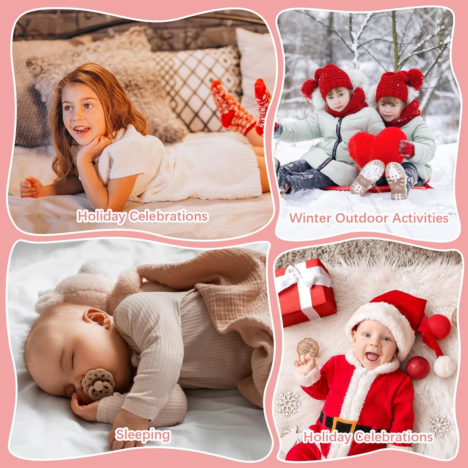 Durio Kids Fuzzy Sock Set for Girls