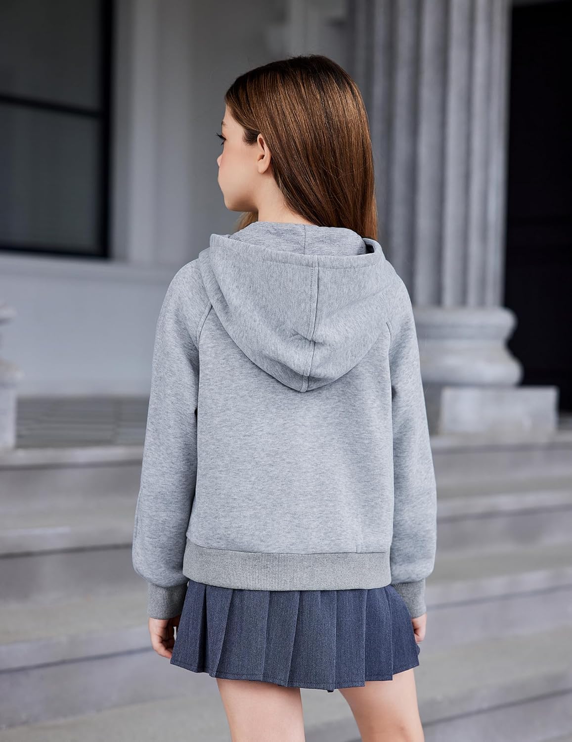 Stylish Girls Fleece Hoodie for Winter