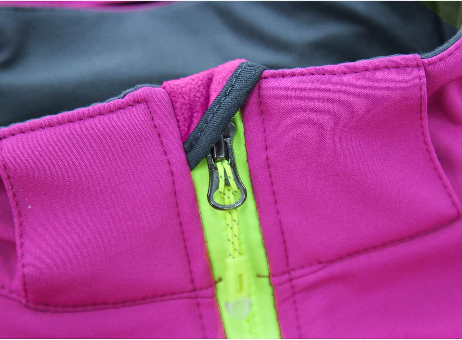 Thick Windbreaker Jacket Boys Girls Softshell