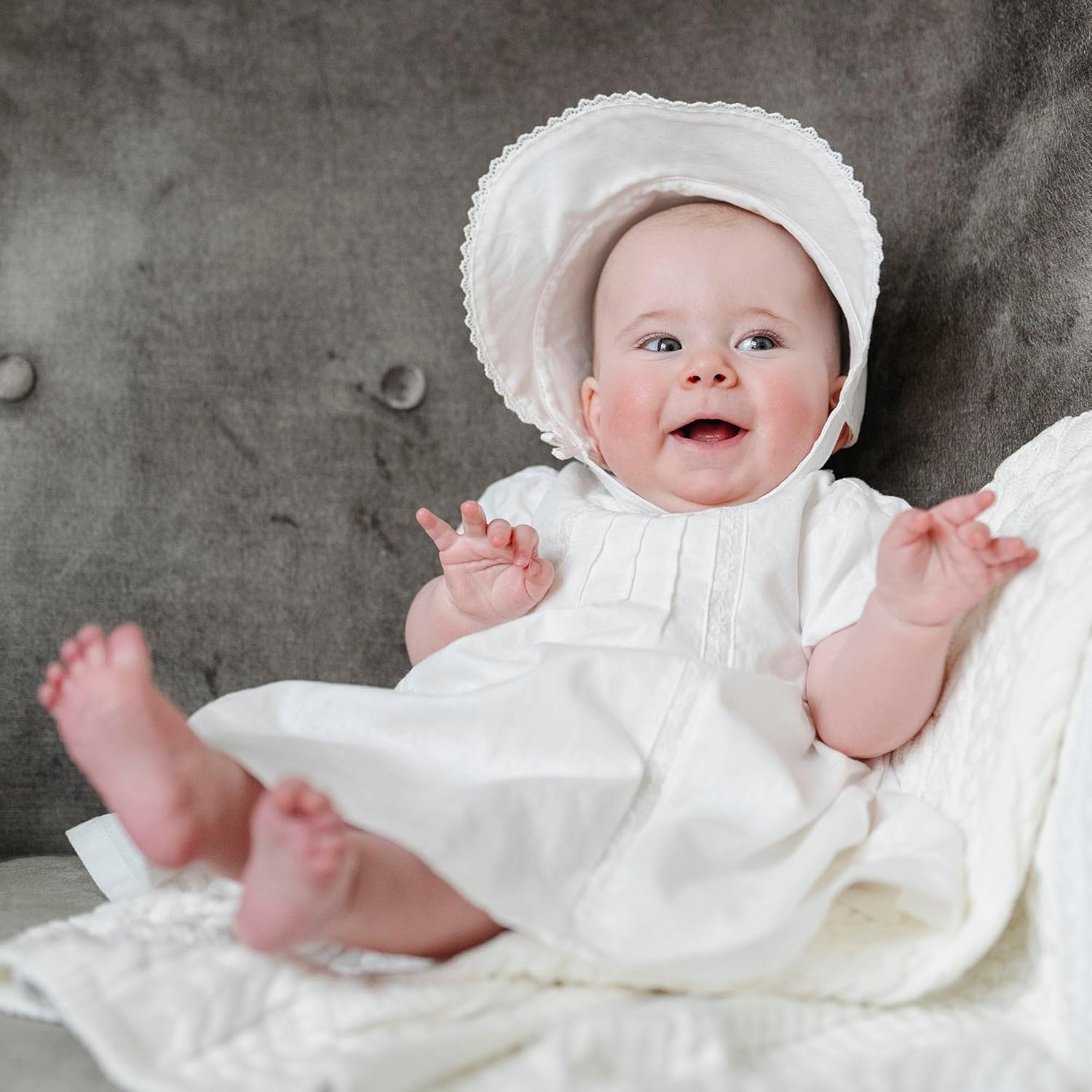 Hope Henry Layette Baby Girl Woven Dress