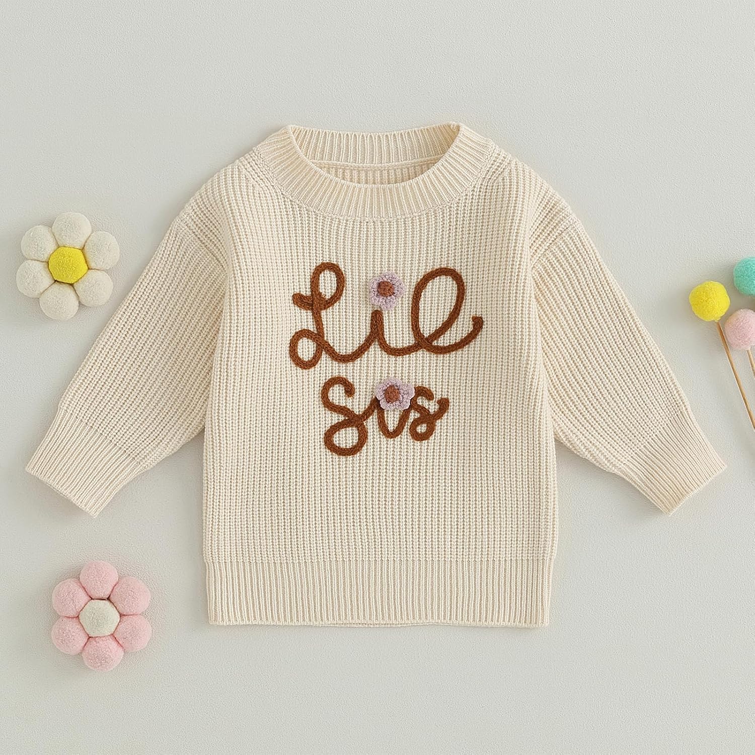 Engofs - Cozy Toddler sweater for Fall Winter - Soft Stretchy Machine Washable