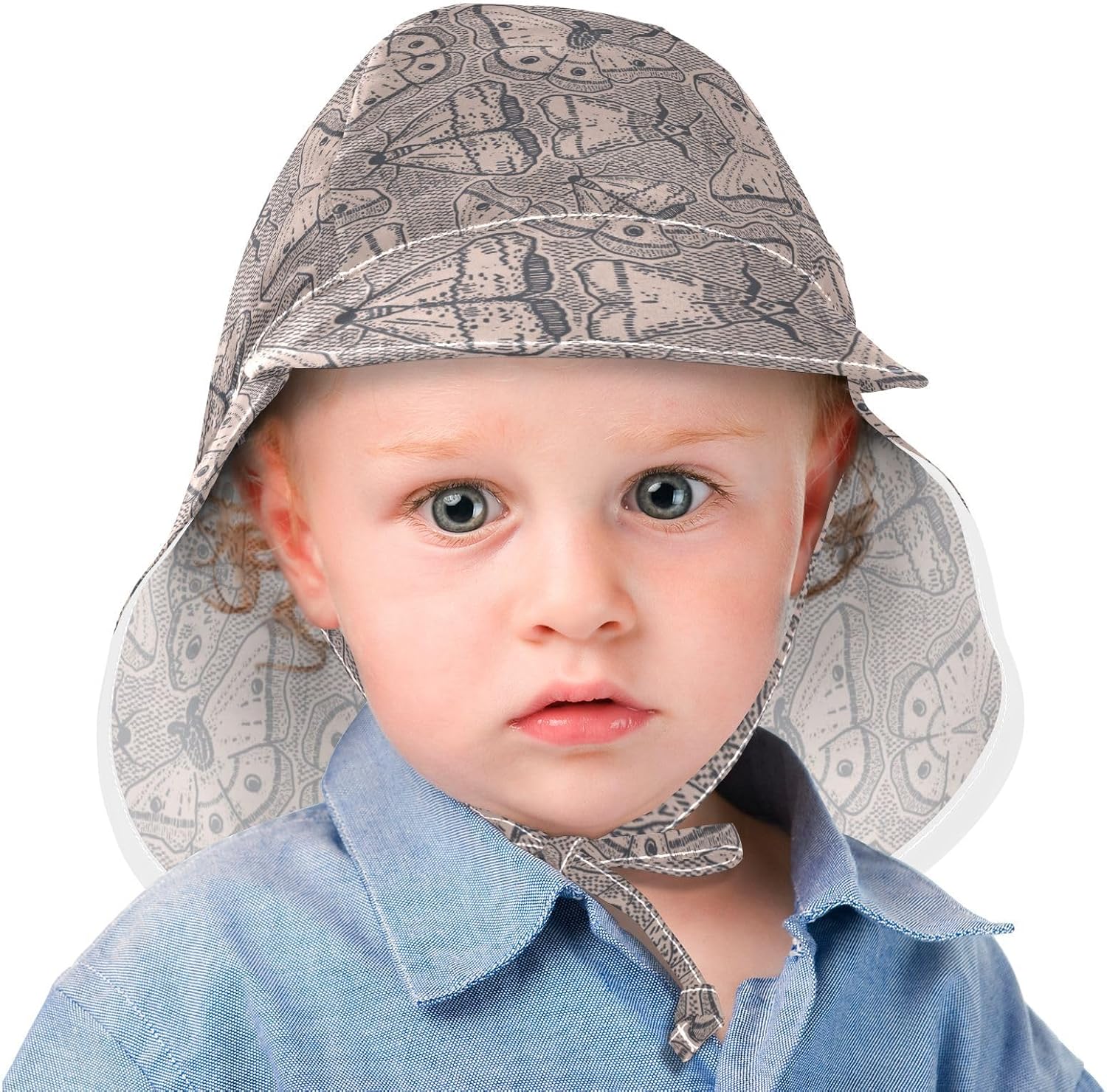 Adjustable Witchcraft Style Baby Sun Hat 2-4T