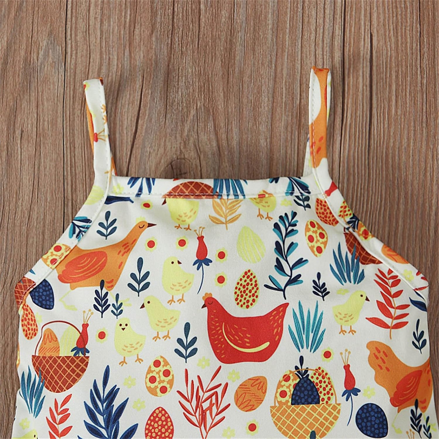Stylish and fun Easter Romper for Baby