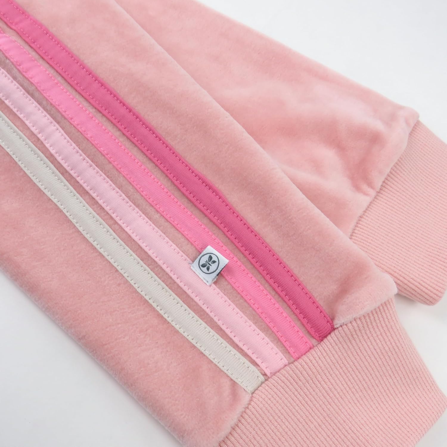 HonestBaby Organic Cotton Velour Tracksuit Set