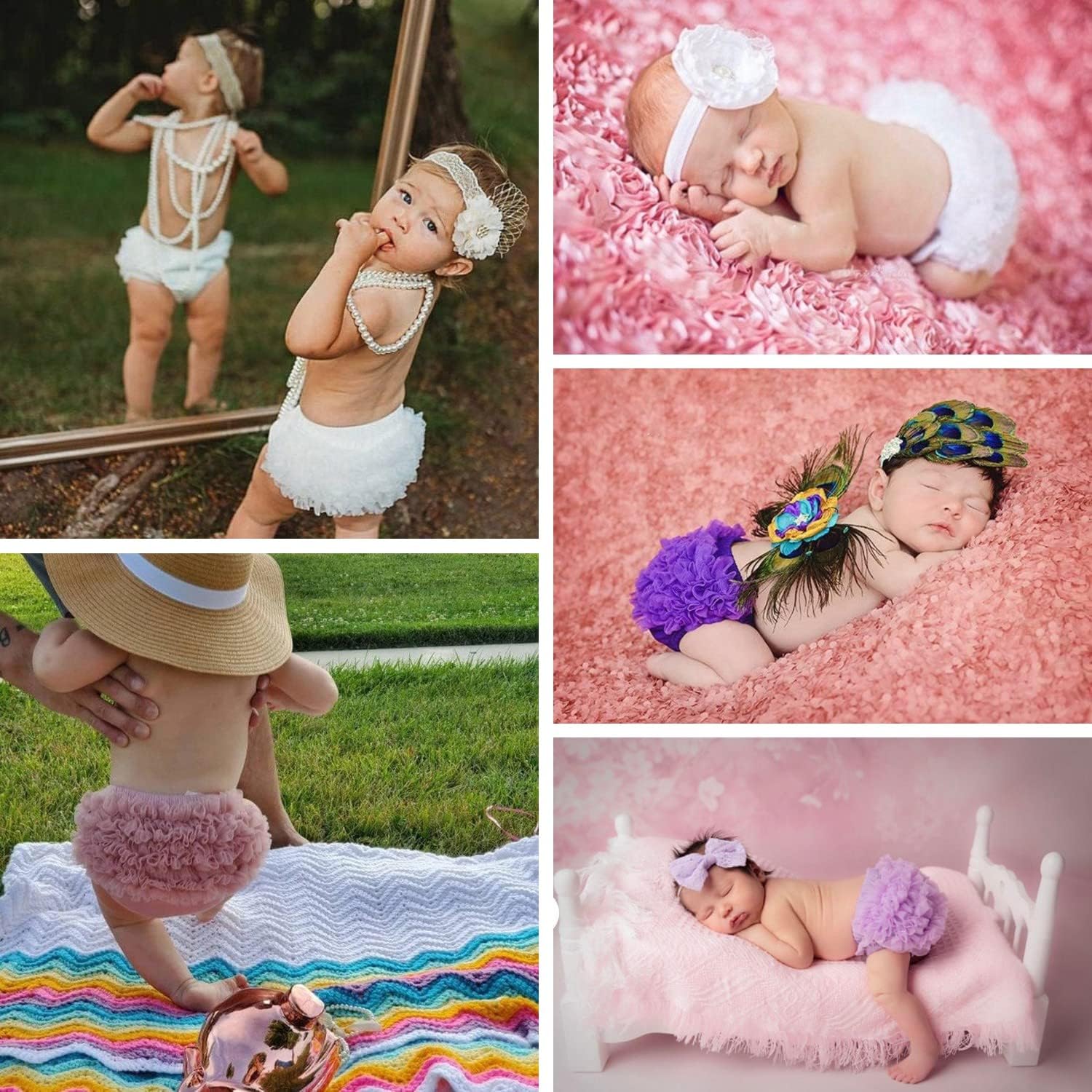 Adorable Ruffle Bloomers for Girls