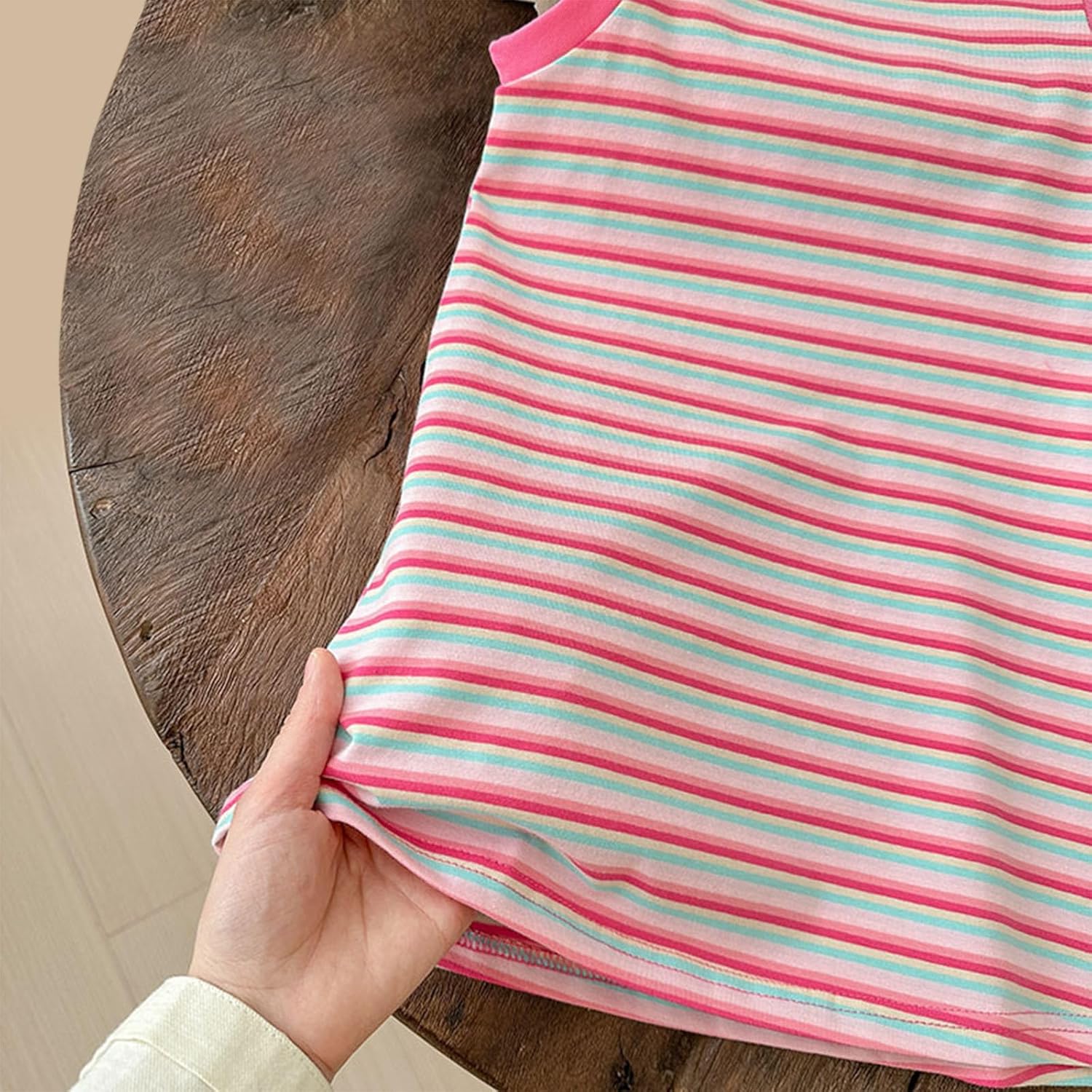 Cute Sleeveless Pleated Dress for Baby Girl