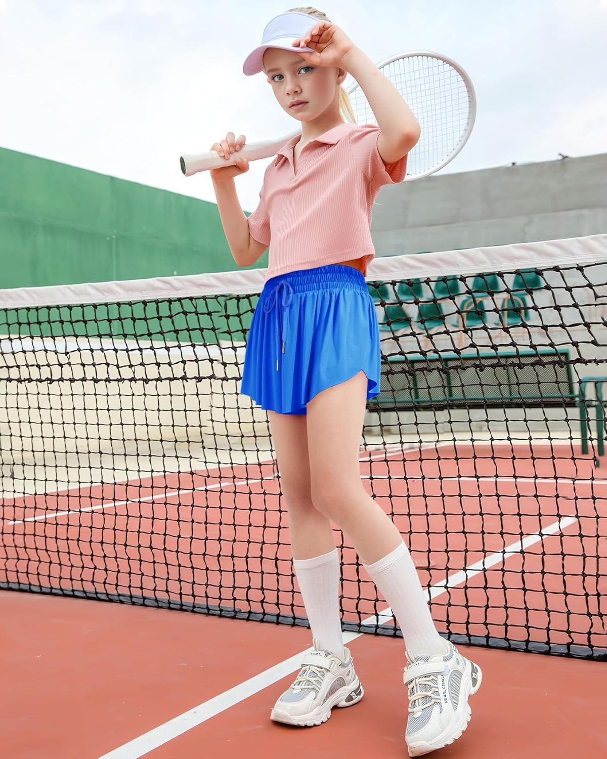 HASMES Girls Butterfly Shorts Teen